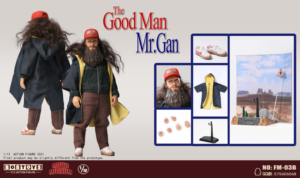 BOBTOYS FM-03B 1/12 Forrest Gump Mr. Nice figure