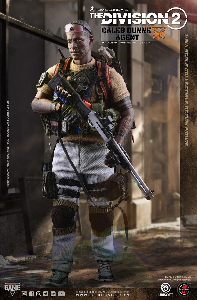 The Division 2 Agent Caleb Dunne 1/ 6 Figure SOLDIER STORY