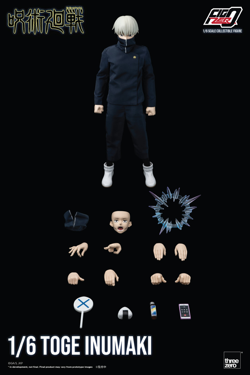 Threezero 1/6 Toge Inumaki Jujutsu Kaisen Figure