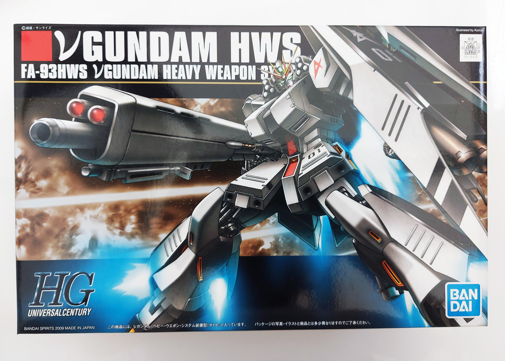 Bandai 1/144 HGUC 093 FA-93HWS NU HWS Gundam - KGHobby Toys and