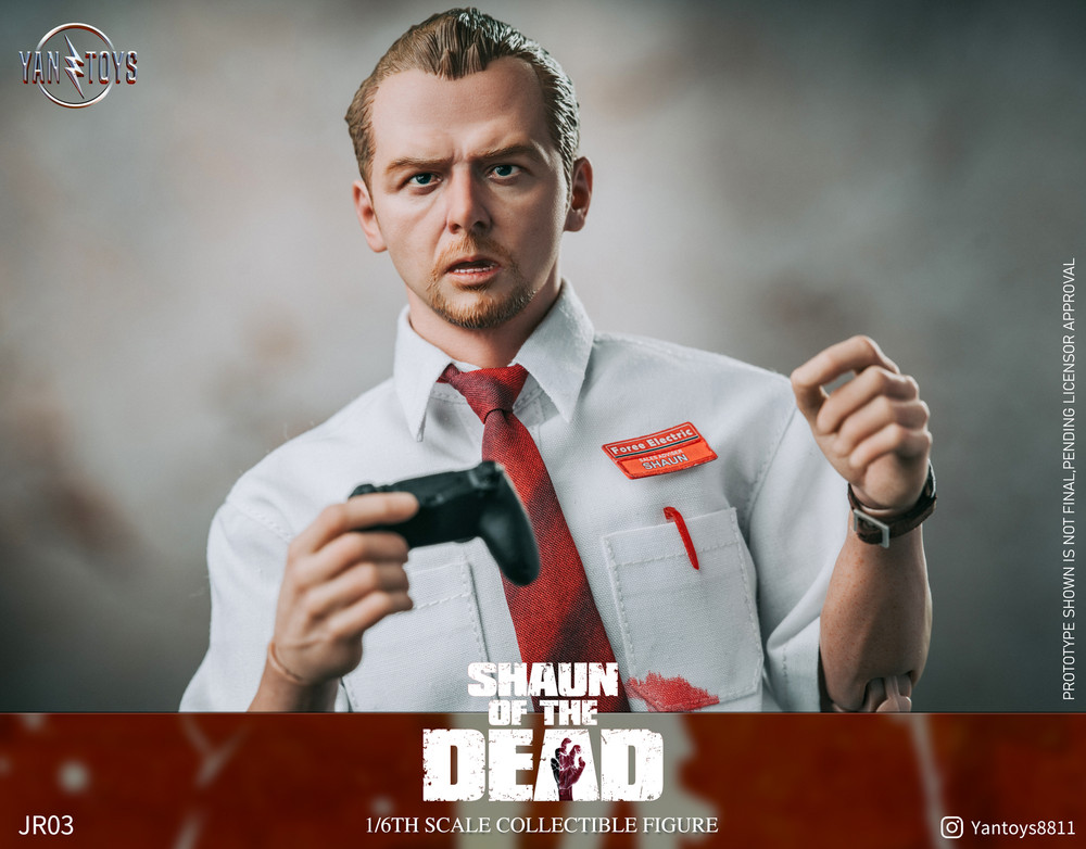 ショーン•オブ•ザ•デッド 1/6 フィギュア Shaun of the Dead 1/6 Figure by Yan toys