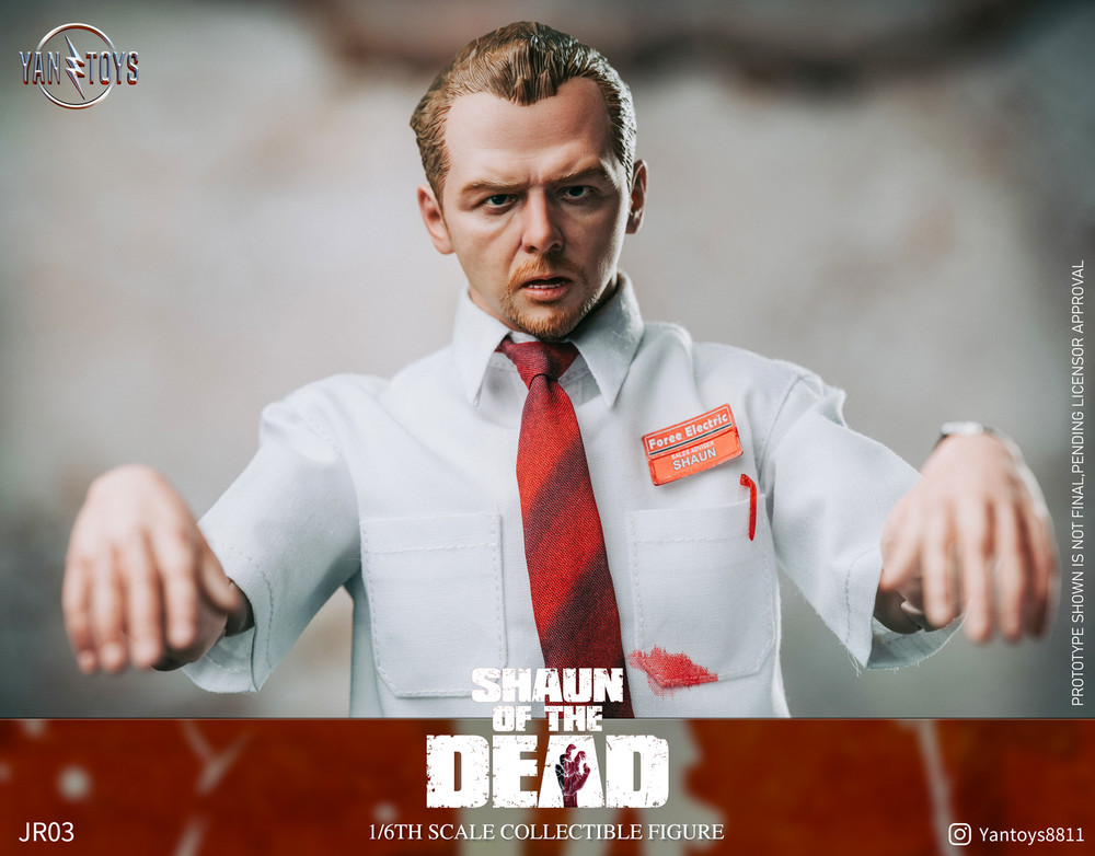ショーン•オブ•ザ•デッド 1/6 フィギュア 送料無料 予約 1/6 Yantoys JR05 ショーン・オブ・ザ・デッド