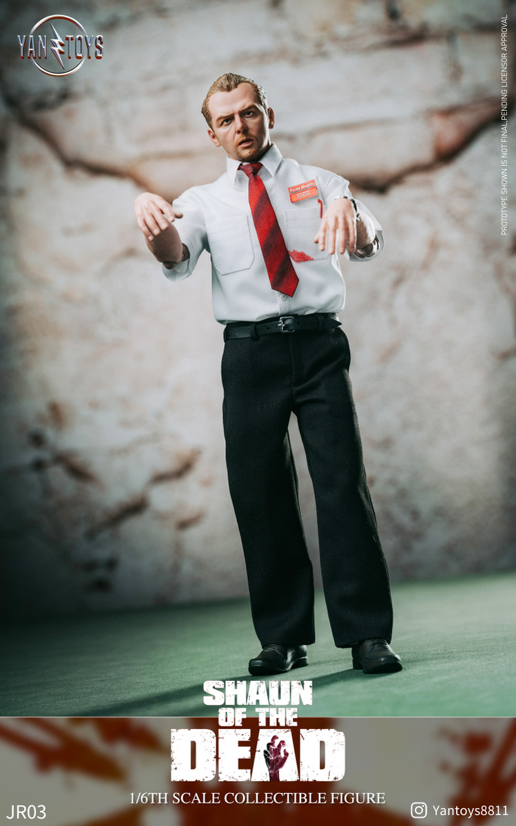 YANTOYS 1/6 ショーン オブ ザ デッド エド JR05 Yan Toys (JR05) 1/6 Scale Zombie Ed Figure