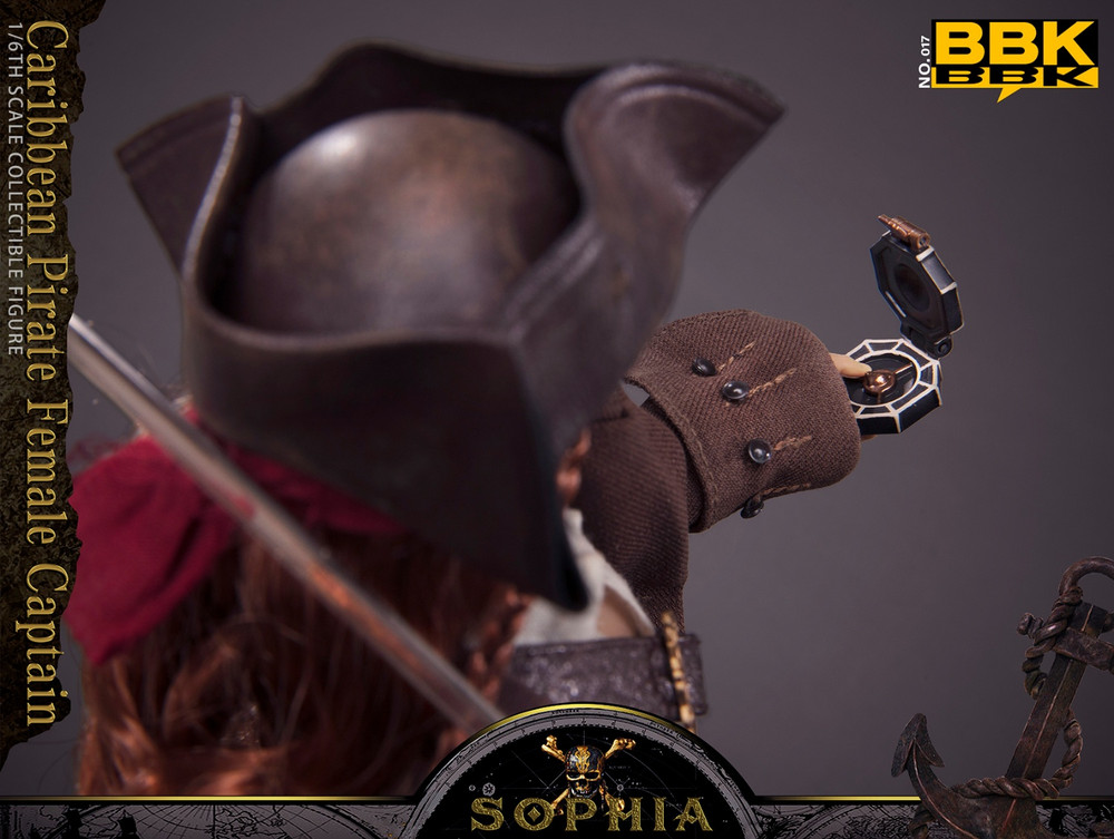 BBK 1/6 Sophia Pirates of the Caribbean Figure