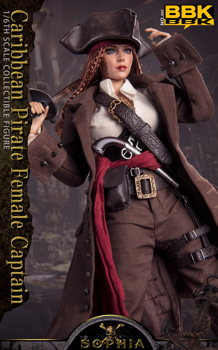 BBK 1/6 Sophia Pirates of the Caribbean Figure