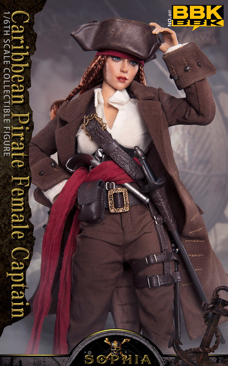 BBK 1/6 Sophia Pirates of the Caribbean Figure