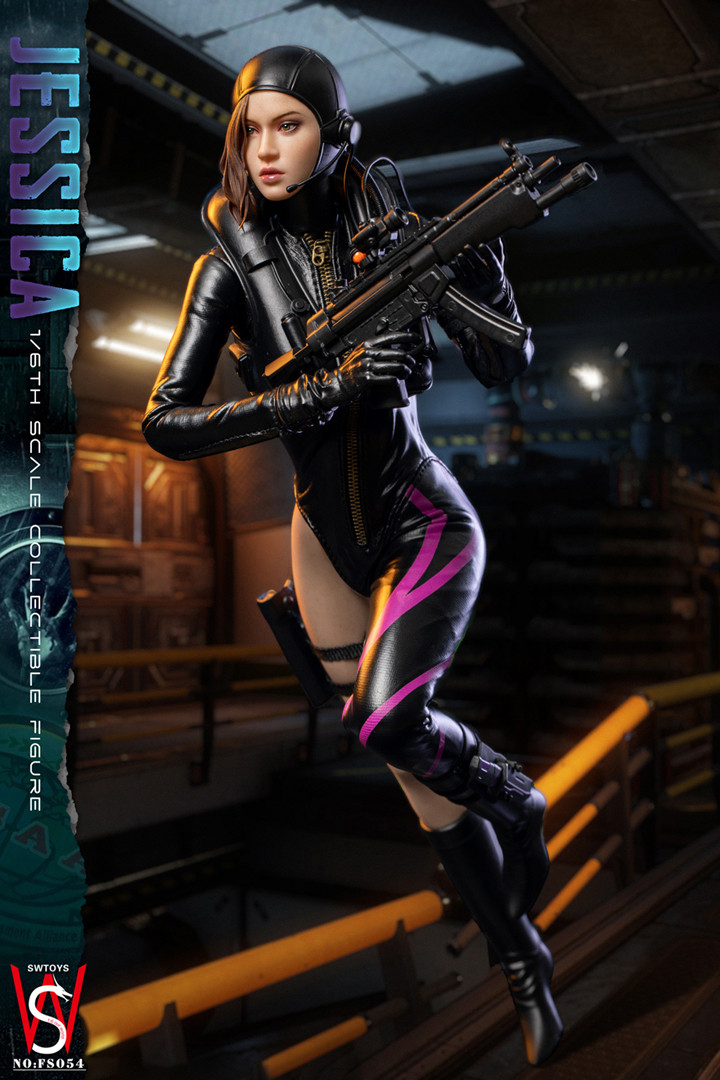 SWTOYS 1/6 SW FS054 Jessica アクションフィギュア Swtoys 1/6 Fs054 Resident Evil Revelations Jessica Sherawat