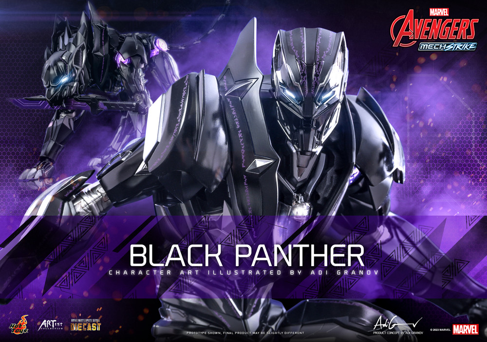 Hot Toys Black Panther AC05D55 Marvel's Avengers Mech Strike