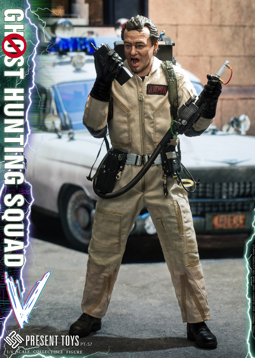 Present Toys Ghostbuster venkman Hunting Squad V SP57 1/6 Figure