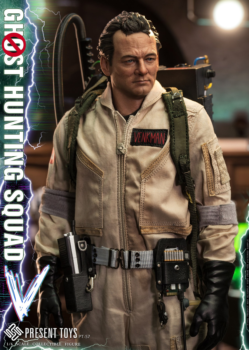 PRESENT TOYS 1/10 ゴーストハンティング部隊 Z PT-sp57 Present Toys Ghostbuster venkman Hunting Squad V SP57 1/6 Figure