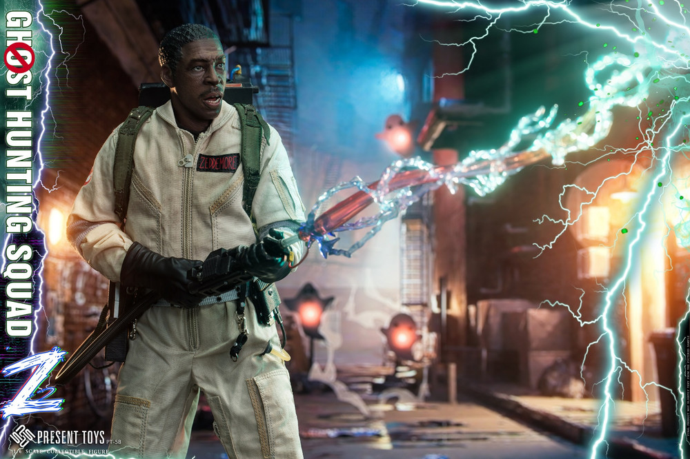 Present Toys Ghostbuster zeddemore Hunting Squad Z SP58 1/6