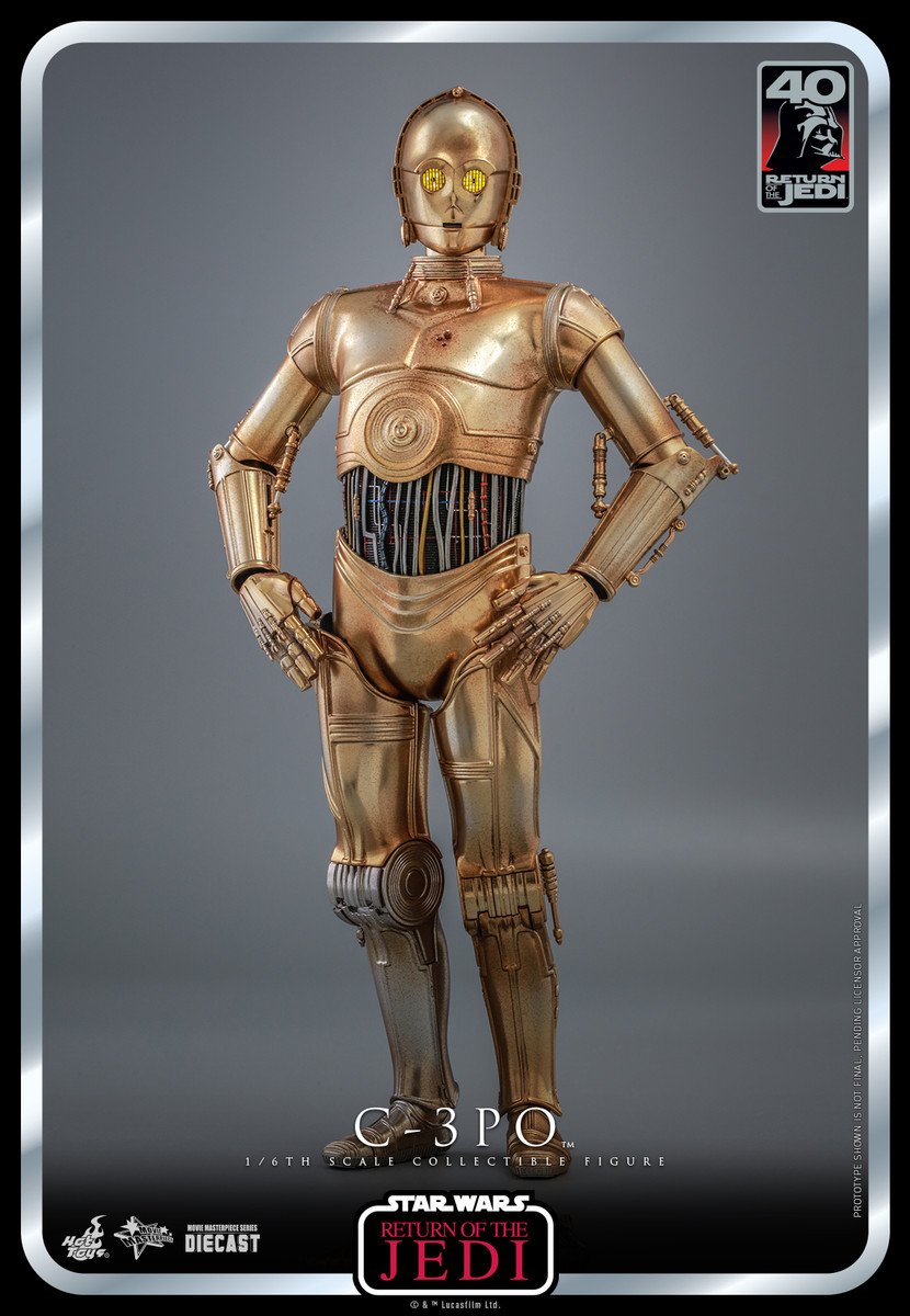 ホットトイズMMS701D56 スター・ウォーズ Star Wars C-3PO Hot Toys MMS701D56 Star Wars Episode VI: Return of the Jedi