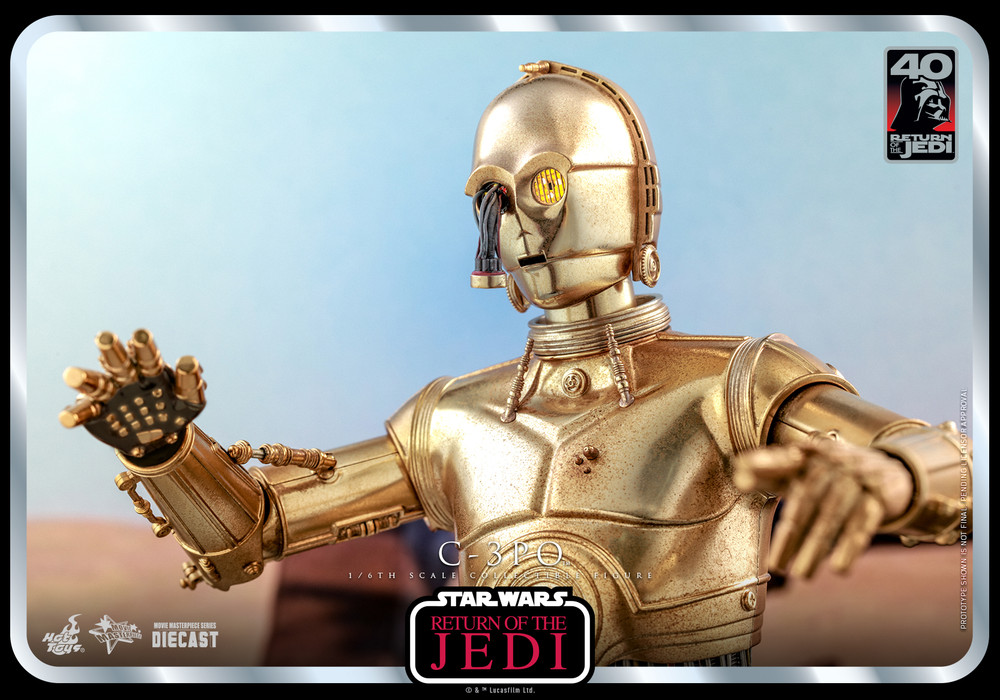 Hot Toys MMS701D56 1/6 C-3PO Diecast Star Wars Return of the Jedi
