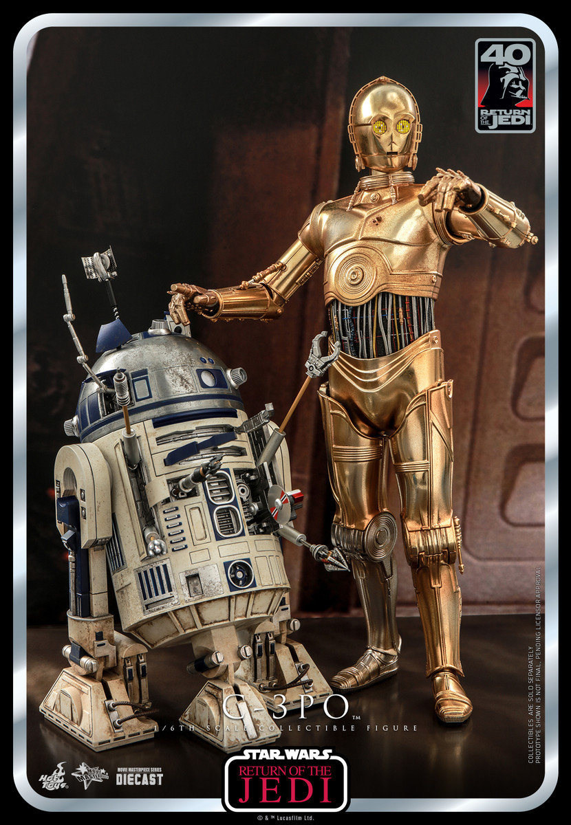Hot Toys MMS701D56 1/6 C-3PO Diecast Star Wars Return of the Jedi