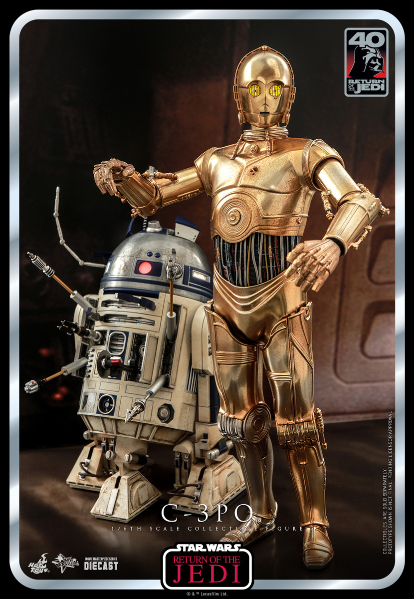Hot Toys MMS701D56 1/6 C-3PO Diecast Star Wars Return of the