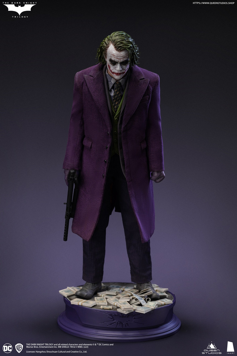 Queen Studios Inart 1/6 Joker Figure The Dark Knight Standard Edition