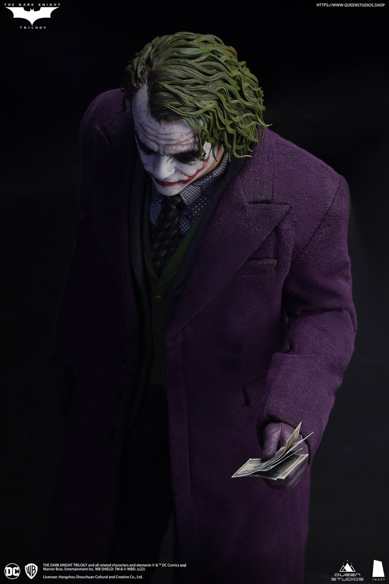 Queen Studios Inart 1/6 Joker Figure The Dark Knight Standard Edition