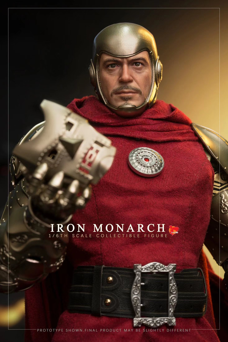 S-HERO IRON MONARCH SH003 1/6 Figure