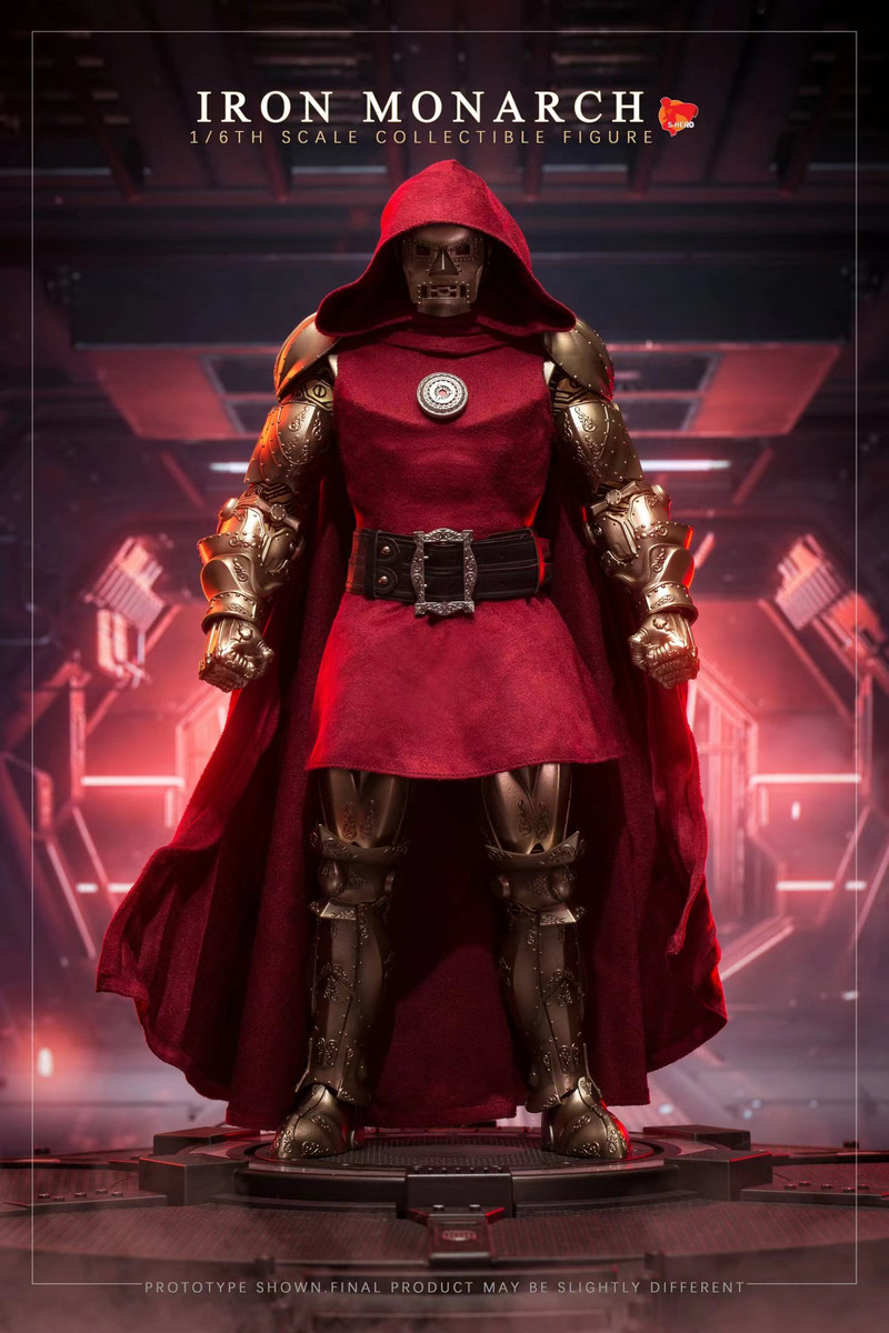 S-HERO IRON MONARCH SH003 1/6 Figure