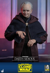 Hot Toys TMS102 Darth Sidious Star Wars: The Clone Wars