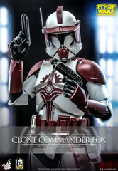 Hot Toys TMS103 Clone Commander Fox Star Wars: The Clone Wars