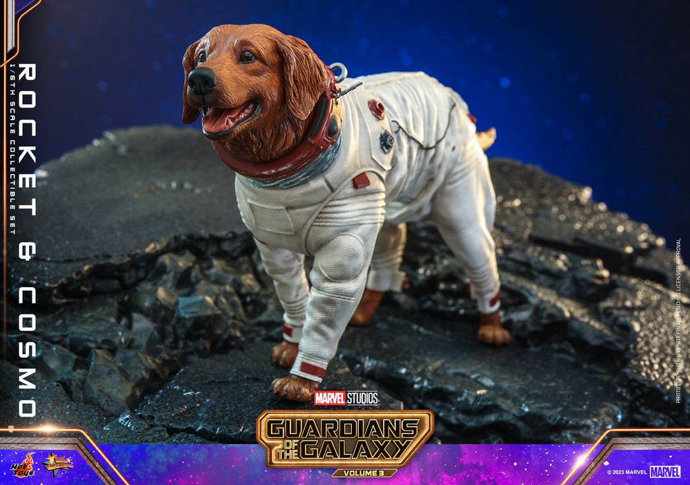 Hot Toys MMS708 Rocket and Cosmo Guardians of the Galaxy Vol. 3
