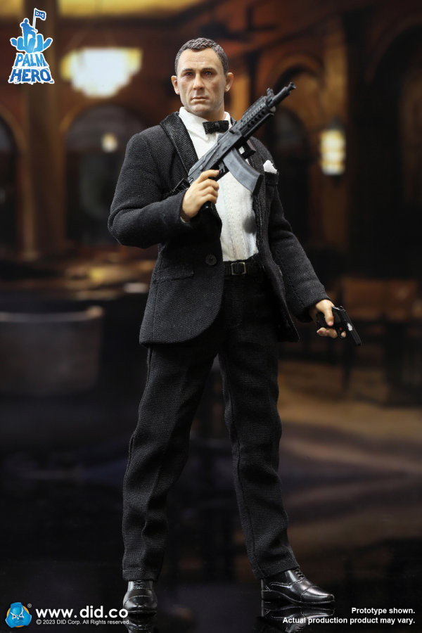 XT80018 ジェームズ・ボンドDID MI6 007 1/12フィギュア DID MI6 Agent Jack 007 SUIT VERSION 1/12 Figure XT80018