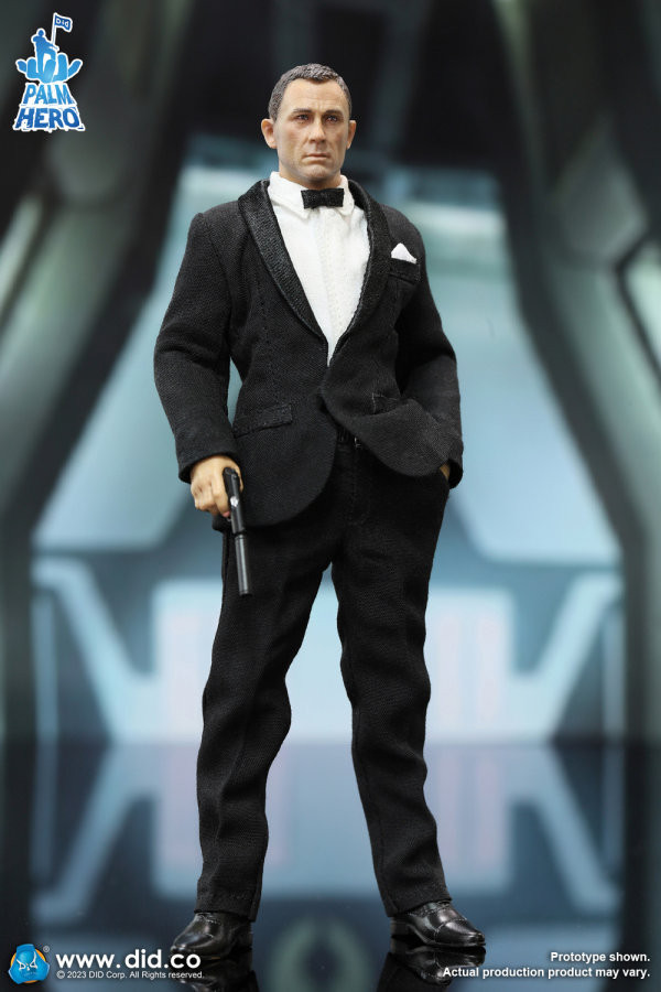 DID MI6 Agent Jack 007 SUIT VERSION 1/12 Figure XT80018