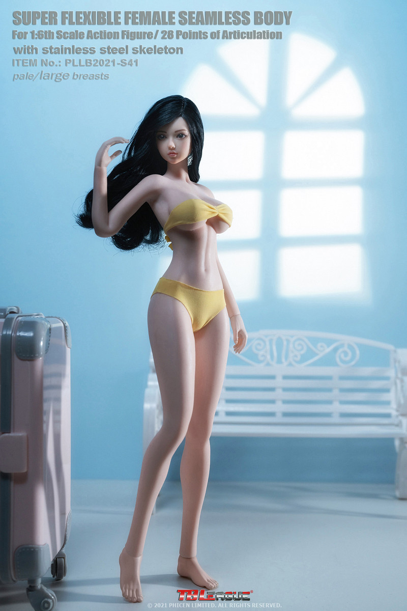 Tbleague S41 S41A Big Breast Pale Tall 1/6 Female Body