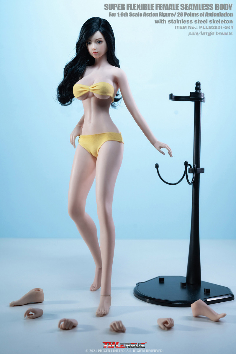 Tbleague S41 S41A Big Breast Pale Tall 1/6 Female Body