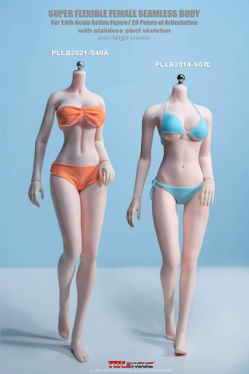 Tbleague S41 S41A Big Breast Pale Tall 1/6 Female Body