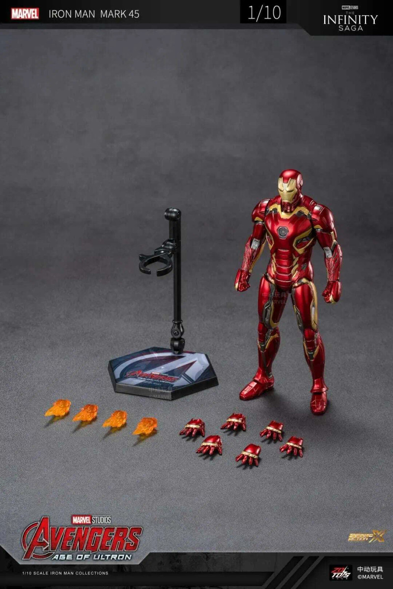 ZD Toys Iron Man Mark 45 1/10 figure