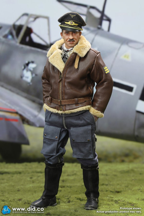 ❶　DRAGON 1/6 ミリタリーフィギュア　Adolf Galland 1/6 Scale Dragon WWII German Cyber-Hobby Exclusive