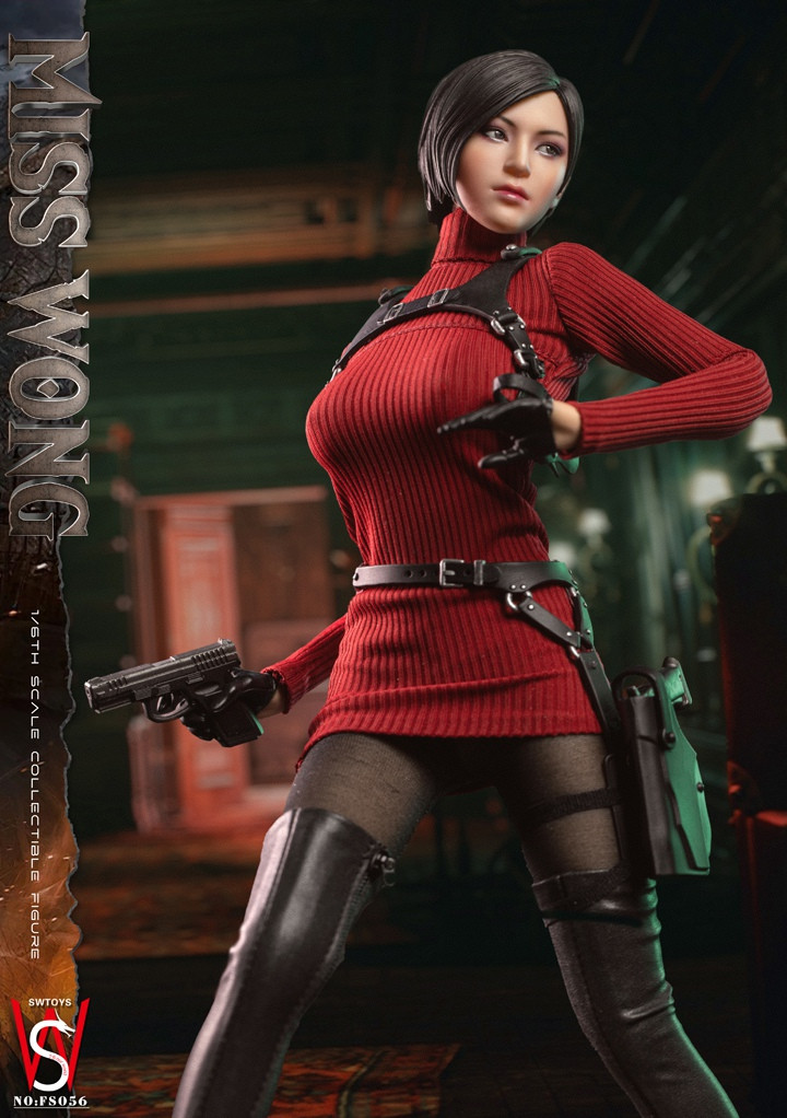 ［ねけこ]SWTOYS 1/6 Miss Wong  FS056 Swtoys】FS056 1/6 Miss Wong ミス・ウォン エージェント 1/6