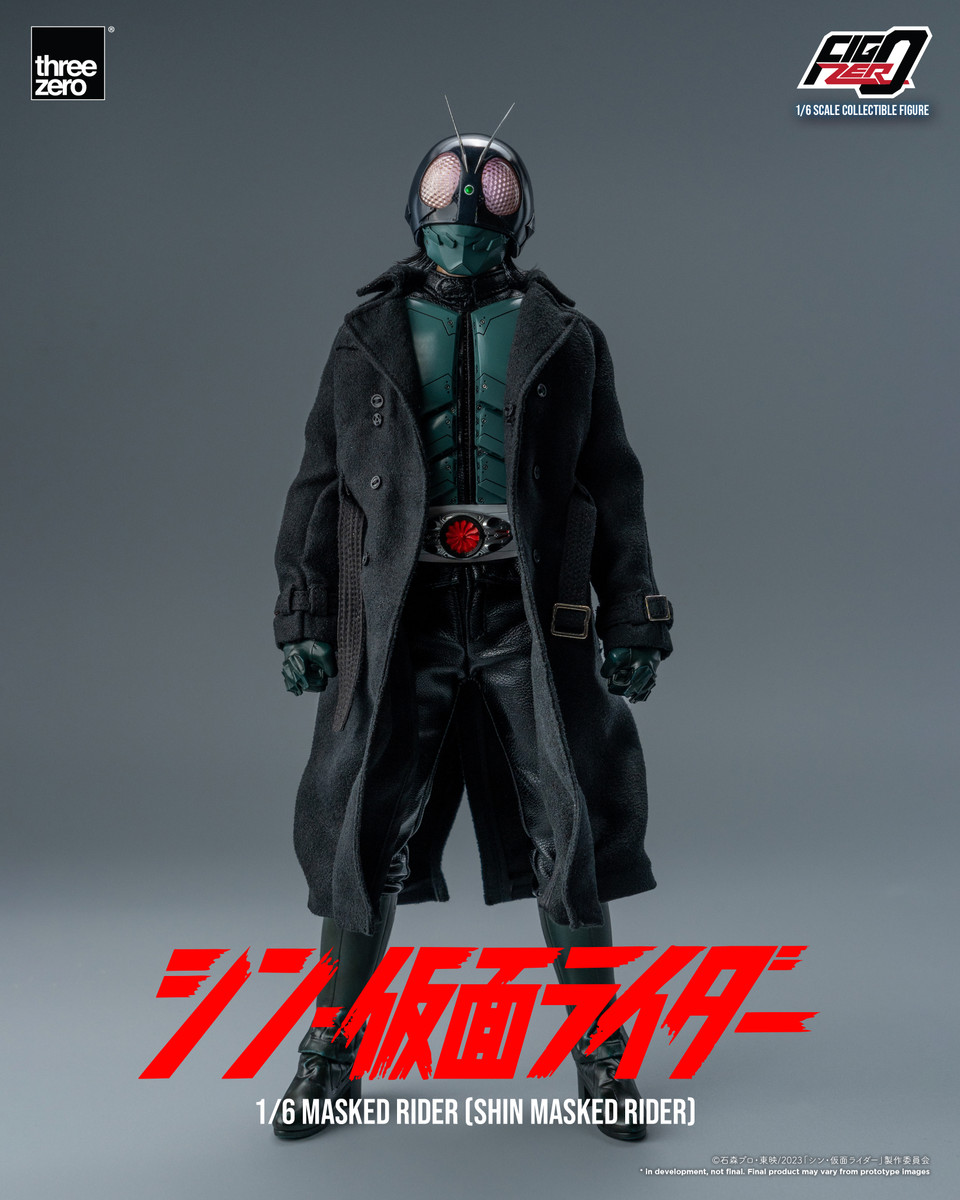 一番の Threezero 3Z0487 FigZero RIDER) MASKED (SHIN Rider Masked 1/6 コミック・アニメ