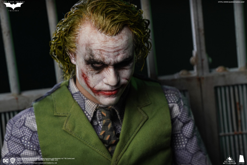 Queen Studios InArt The Joker 1/6 Rooted Hair Figure Deluxe