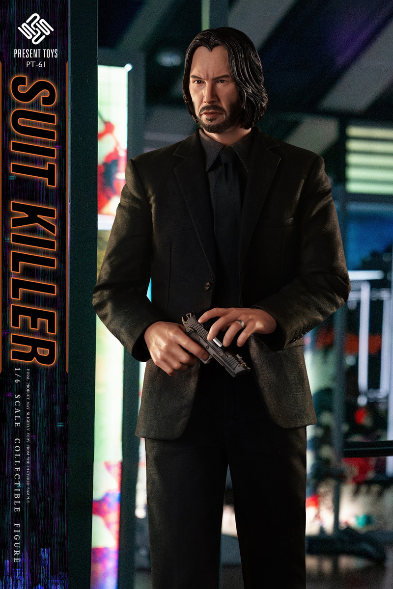 Present Toys John Wick 1/6 Suit Killer Figure