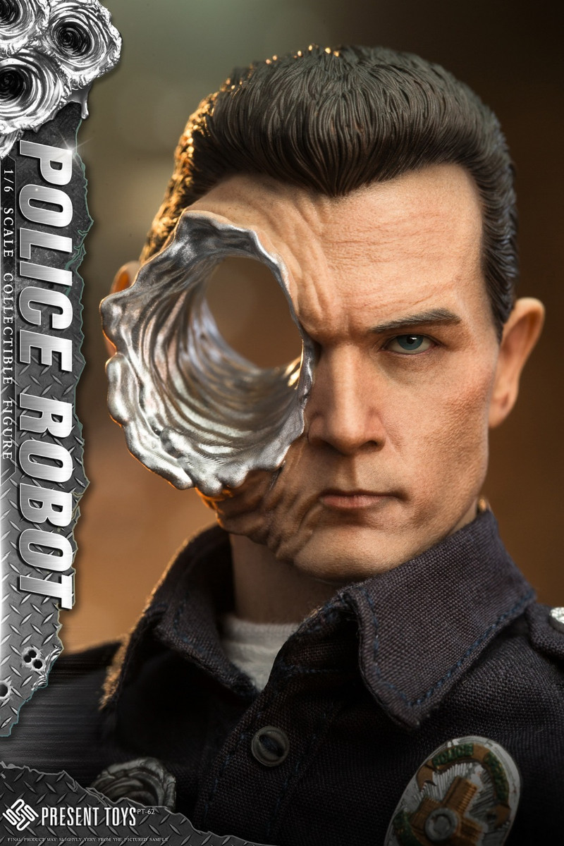 PRESENT TOYS PT-SP62ターミネーター ポリス1/6T-1000 PRESENT TOYS Terminator T-1000 Police 1/6 PT-SP62 Action