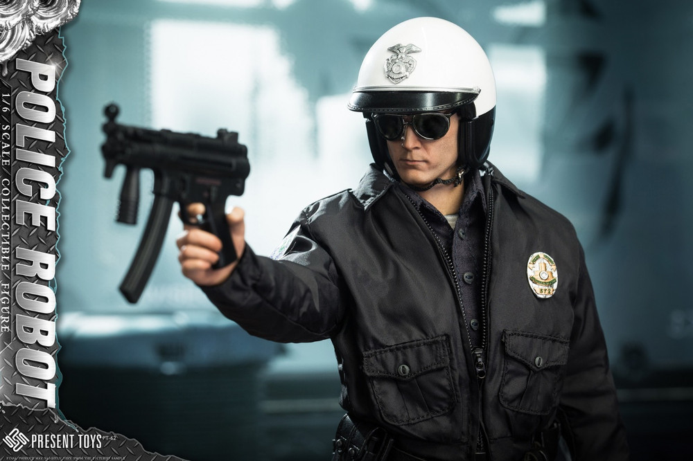 PRESENT TOYS PT-SP62ターミネーター ポリス1/6T-1000 Present Toys SP62 T-1000 Police Robot Figure Terminator kghobby