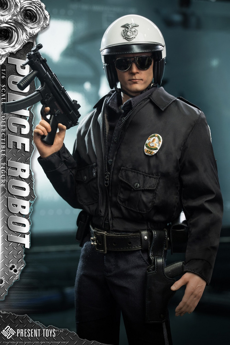 Present Toys SP62 T-1000 Police Robot Figure Terminator kghobby