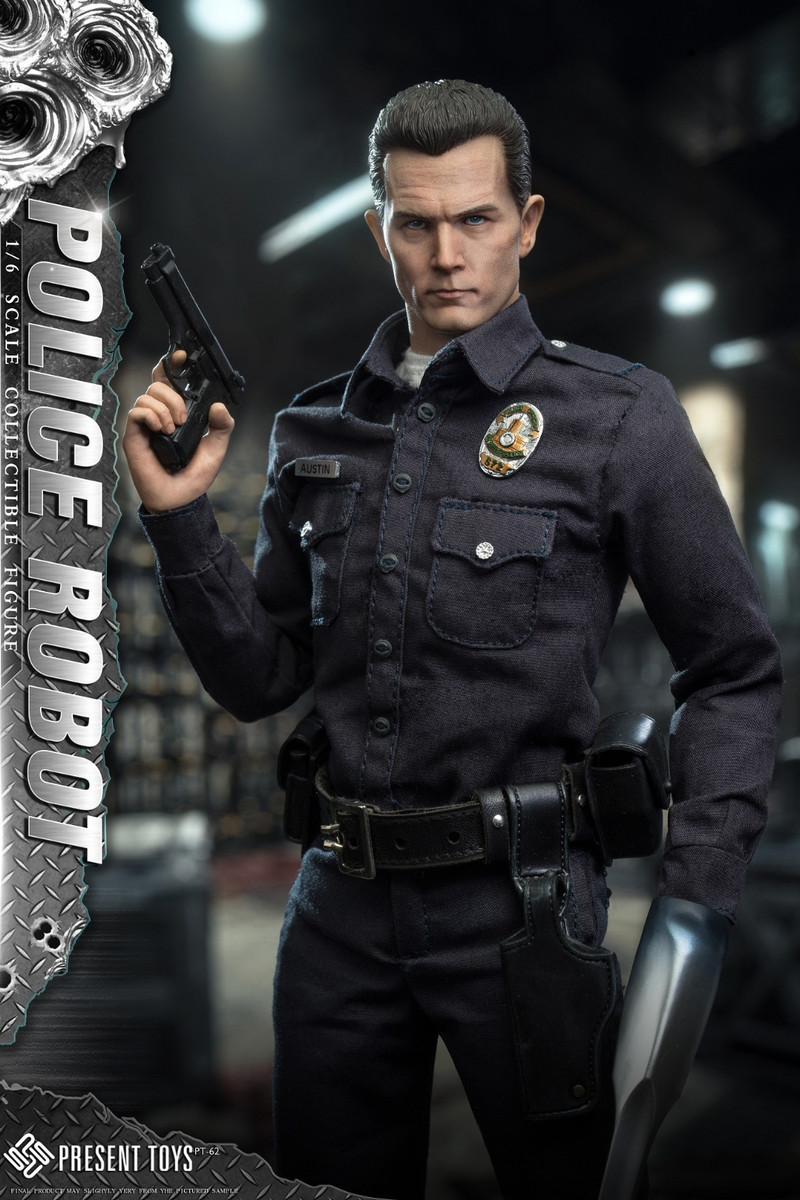PRESENT TOYS PT-SP62ターミネーター ポリス1/6T-1000 PRESENT TOYS Terminator T-1000 Police 1/6 PT-SP62 Action