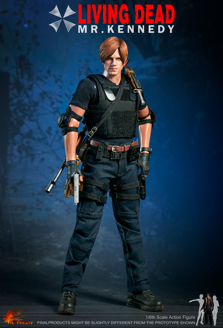 Hot Hearts Leon Kennedy 1/6 Figure set FD014C