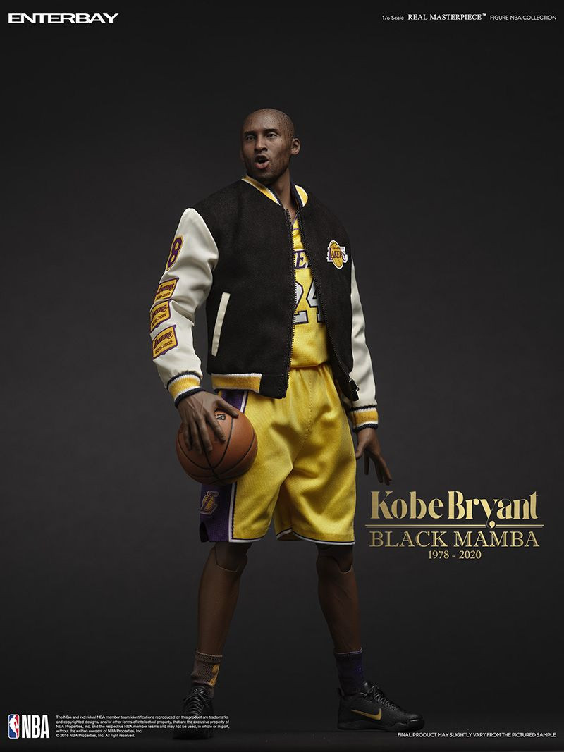 Enterbay 1/6 Kobe Bryant RM-1036 Black Mamba LA Lakers