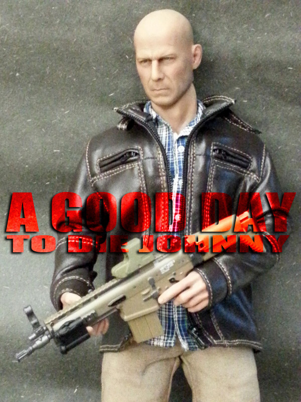Brother Production Custom 1/6 BRUCE WILLIS action figure-A GOOD DAY TO DIE JOHNN 