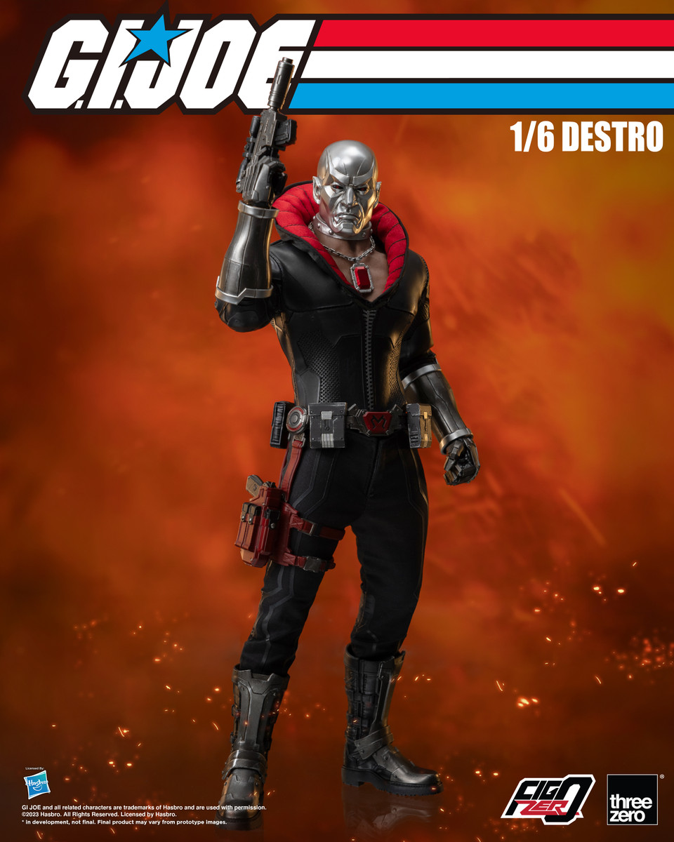 Threezero 1/6 Destro G.I. Joe FigZero 3Z0352