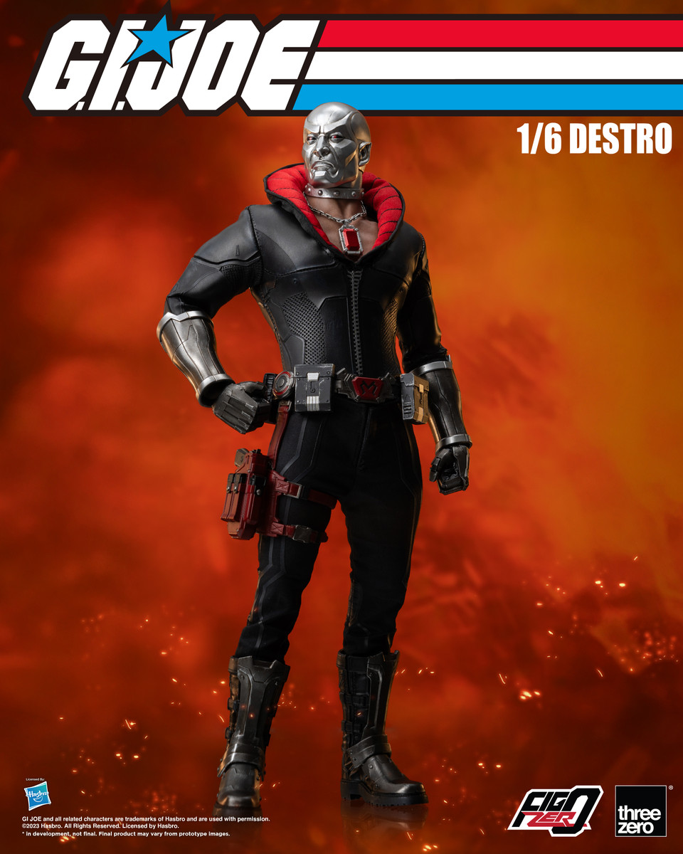 【超安い】 Threezero 3Z0352 FigZero Joe G.I. Destro 1/6 ミリタリー