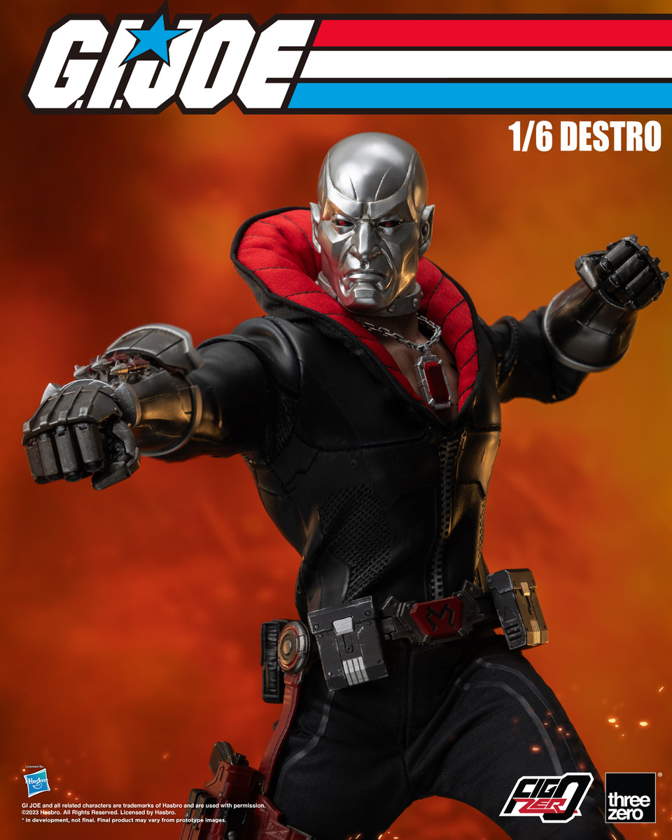 Threezero 1/6 Destro G.I. Joe FigZero 3Z0352