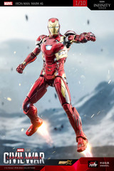 ZD Toys Iron Man Mark 46 1:10 Civil War Captain America Collectible Figure