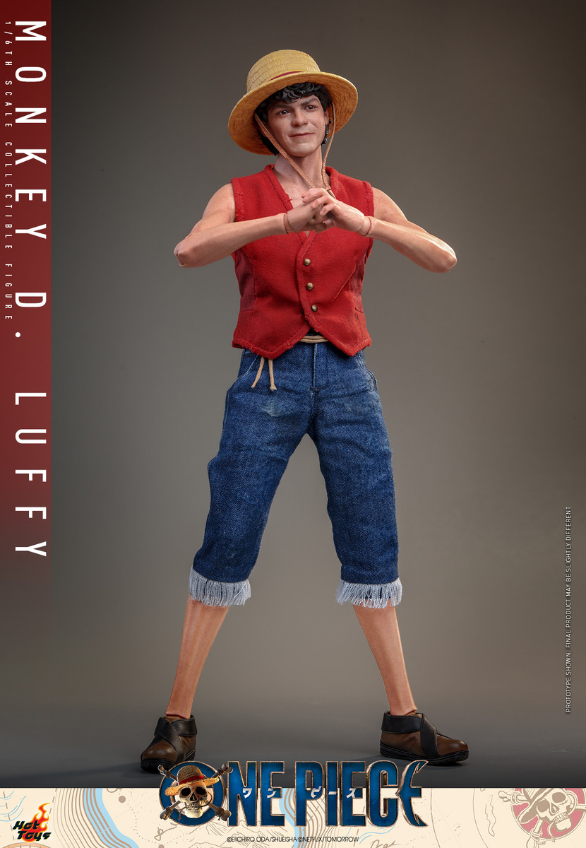 ホットトイズ 1/6 『ONE PIECE』 モンキー D ルフィ TMS109 One Piece TMS109 Monkey D. Luffy 1/6th Scale Collectible Figure
