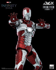Threezero 3Z0254 DLX Iron Man Mark 5 Marvel Studios: The Infinity Saga 